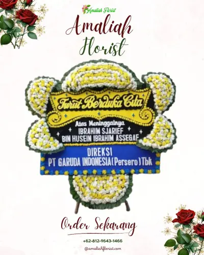 Papan Bunga Duka di Situsari